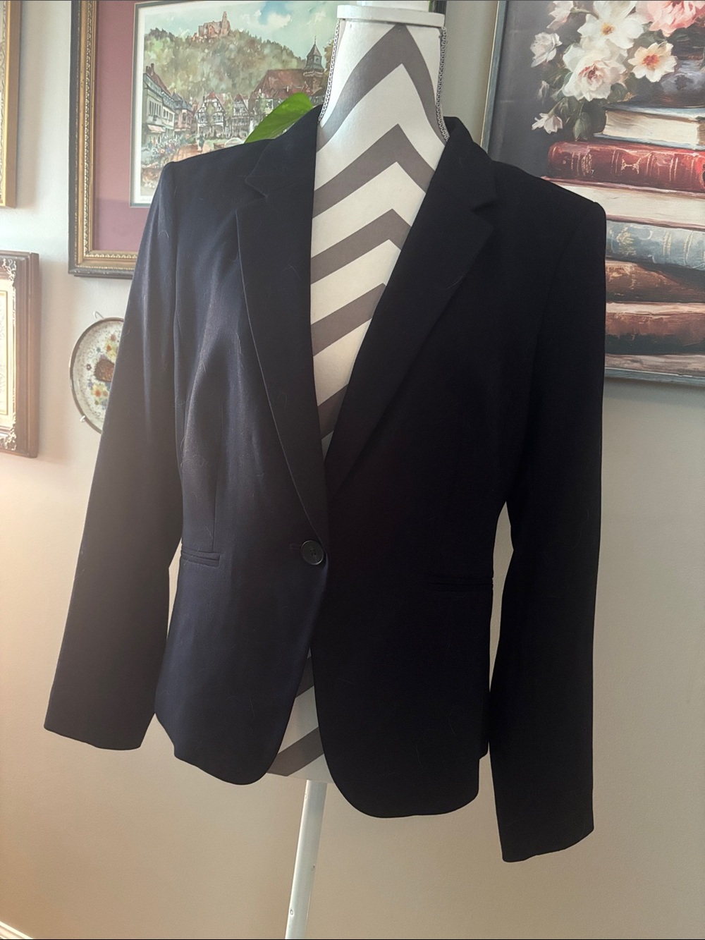 H&M Black Single-Button Women's Blazer